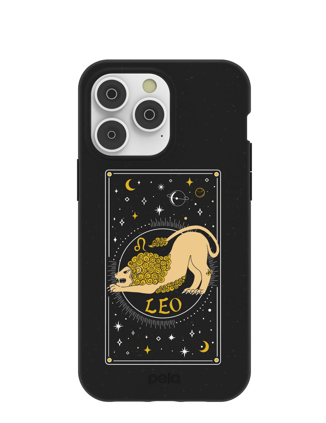Black Leo iPhone 14 Pro Max Case with MagSafe Module