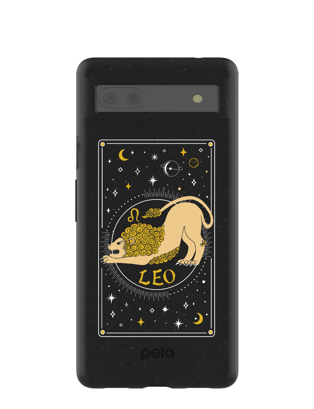 Black Leo Google Pixel 6a Case