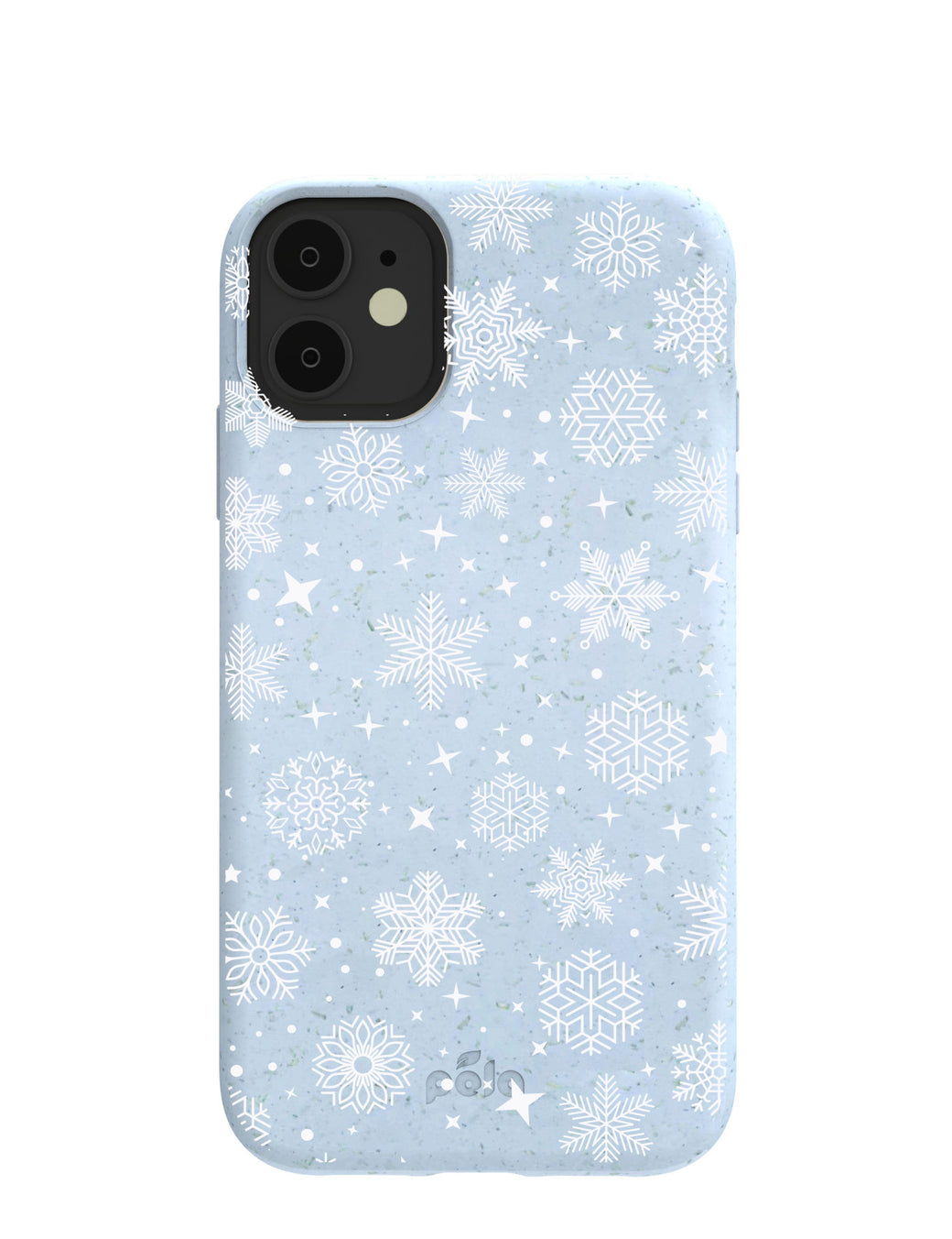 Powder Blue Let it Snow iPhone 11 Case
