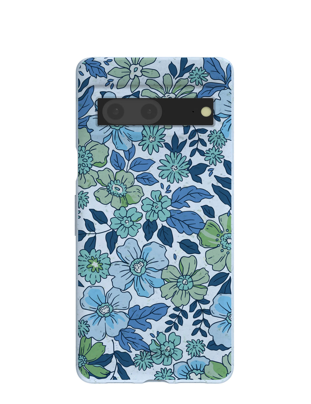 Powder Blue Liberty Florals Google Pixel 7 Case