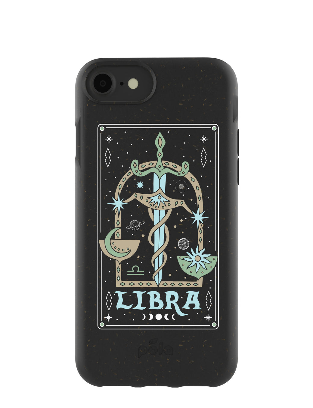 Black Libra iPhone 6/6s/7/8/SE Case