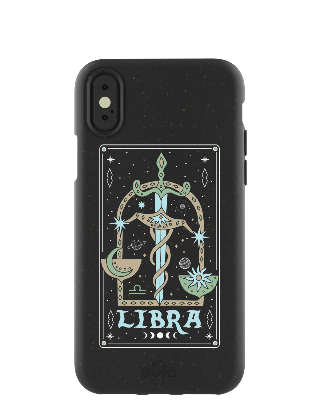 Black Libra iPhone X Case