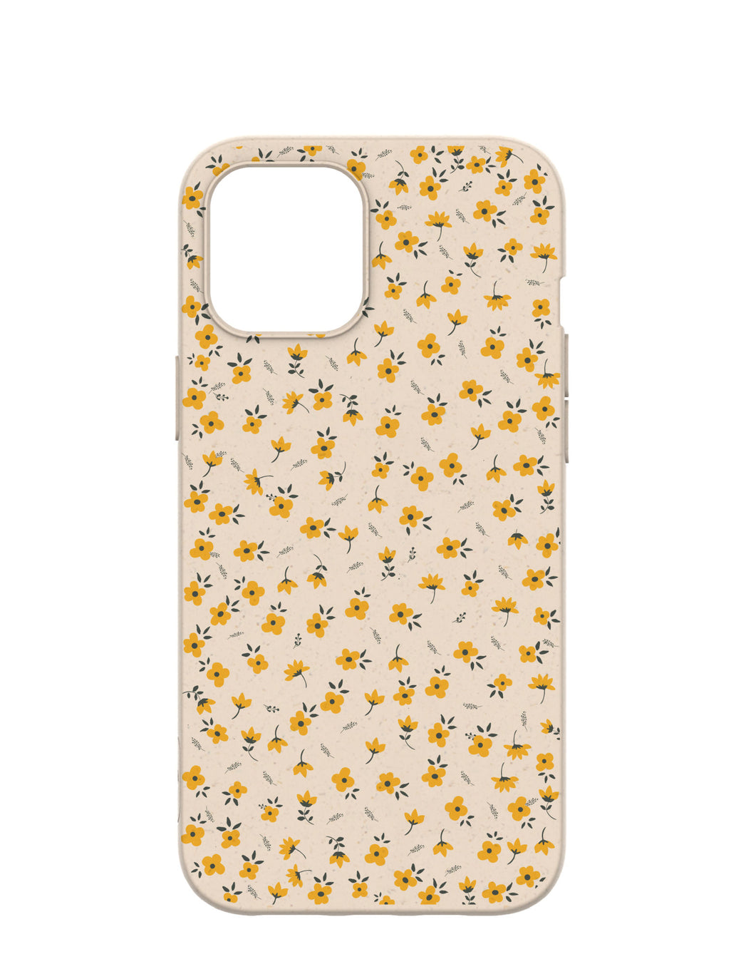 Seashell Little Yellow Flowers iPhone 12 Pro Max Case