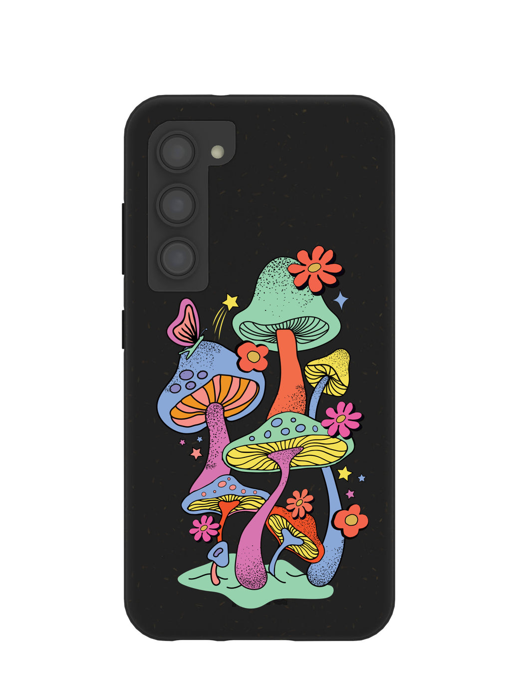 Black Magical Forest Samsung Galaxy S23 Case