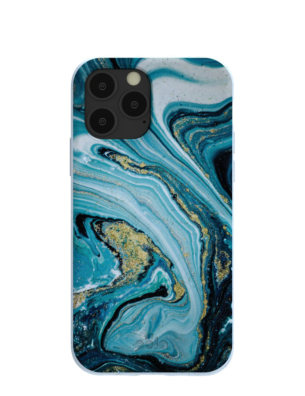Powder Blue Marble iPhone 11 Pro Case