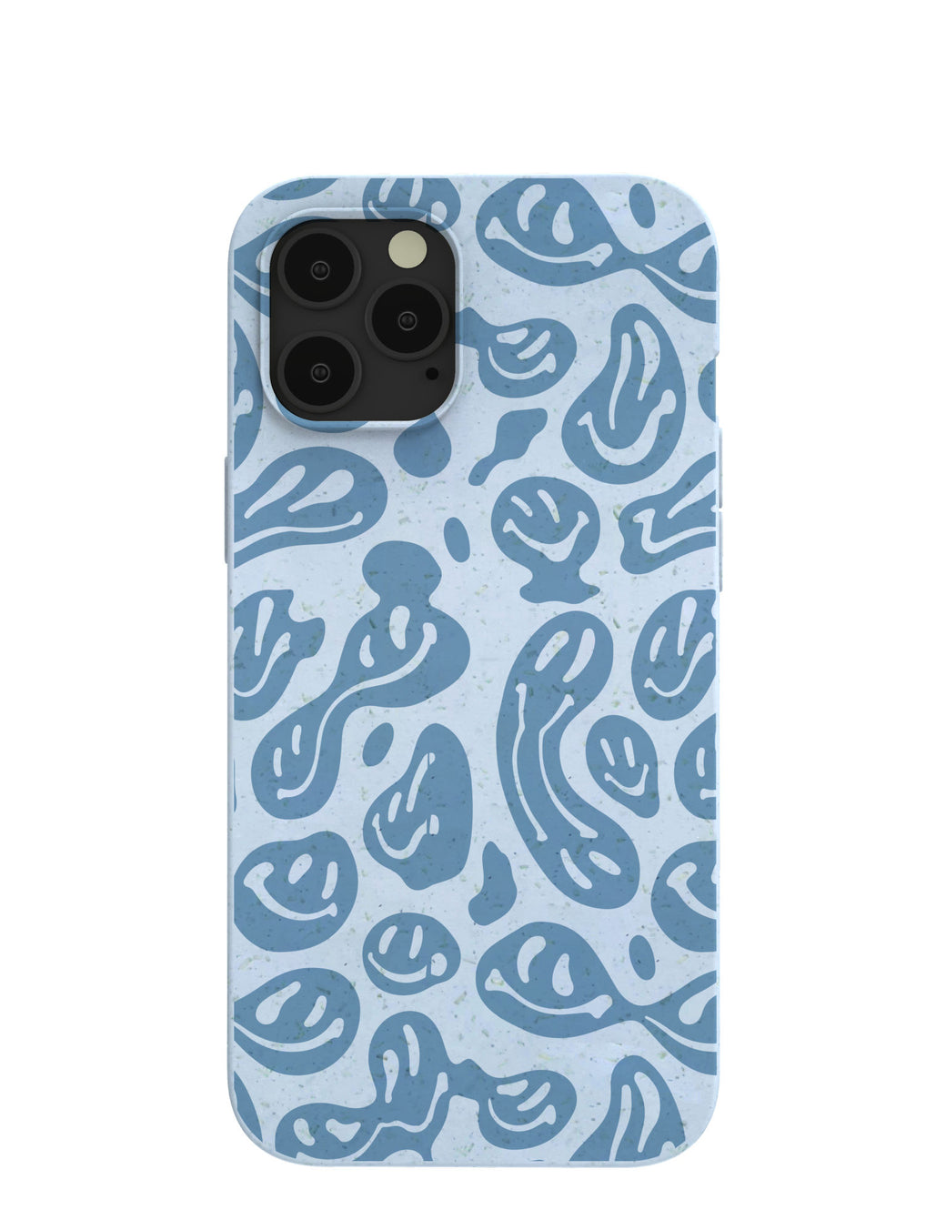 Powder Blue Melting Faces iPhone 12 Pro Max Case