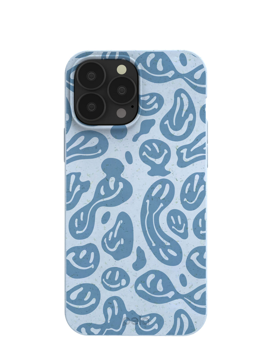 Powder Blue Melting Faces iPhone 13 Pro Max Case