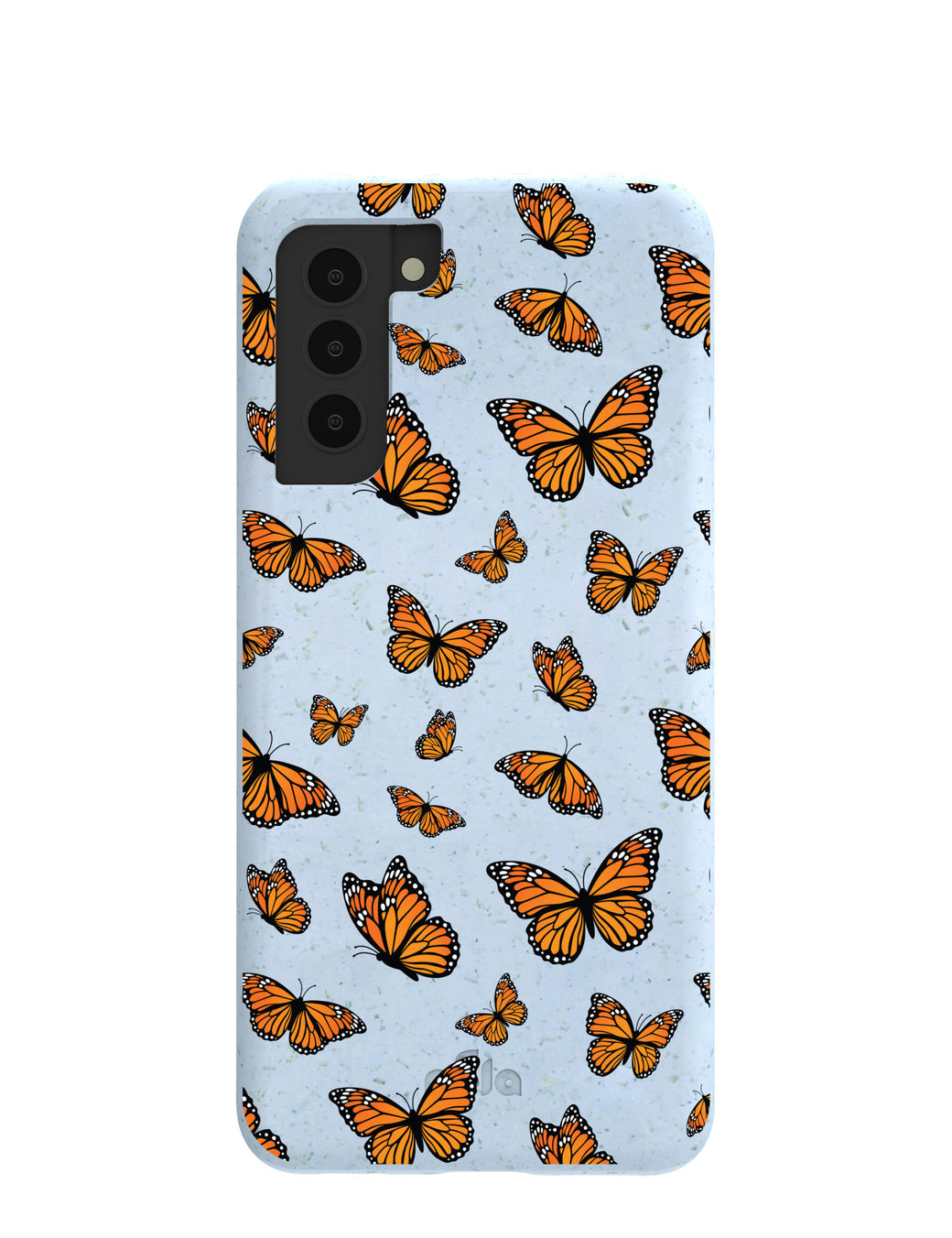 Powder Blue Monarchs in flight Samsung Galaxy S21 Case