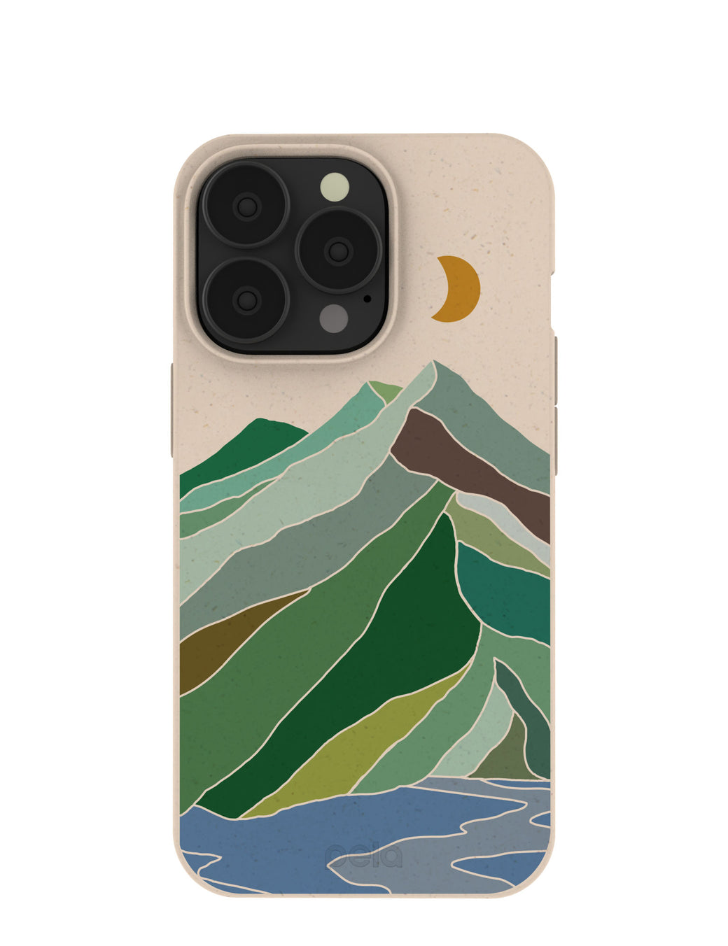 Seashell Mountain Sketch iPhone 13 Pro Case