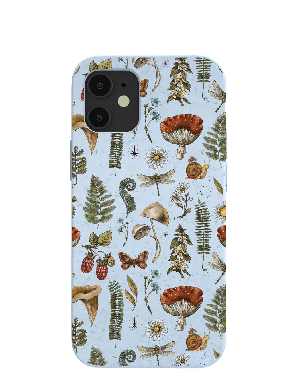 Powder Blue Nature walks iPhone 12 Mini Case