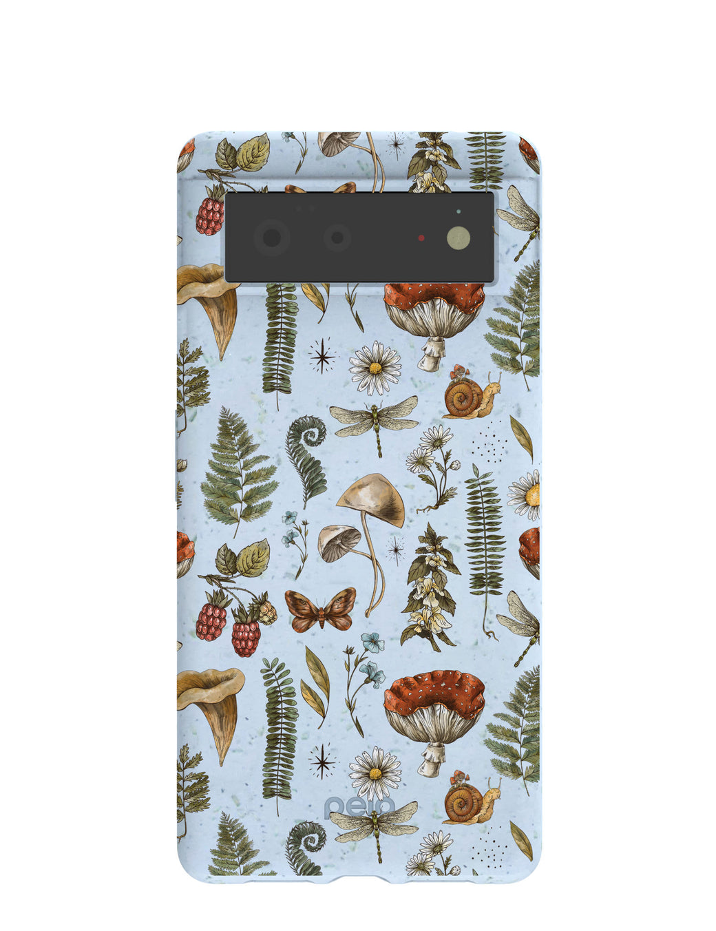 Powder Blue Nature walks Google Pixel 6 Case