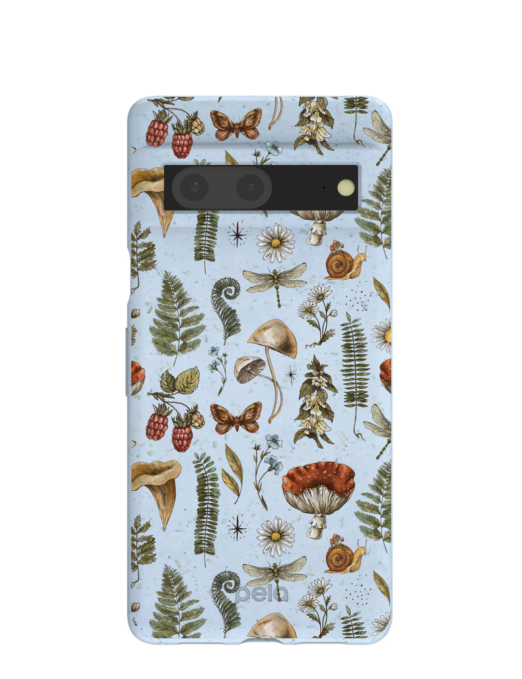 Powder Blue Nature walks Google Pixel 7 Case
