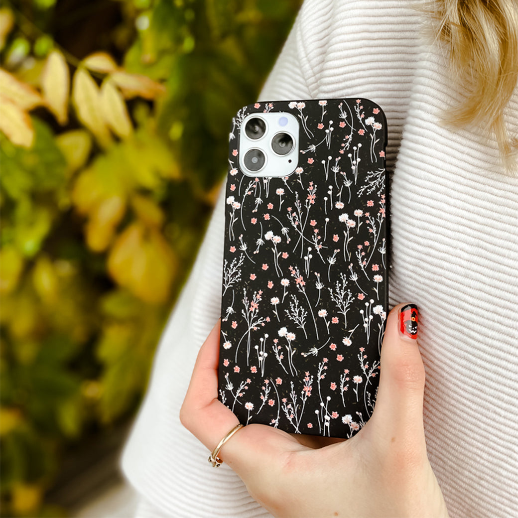 Black Night Garden iPhone 13 Pro Max Case