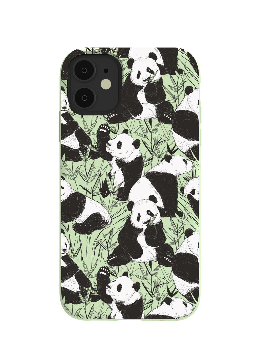 Sage Green Pandamonium iPhone 11 Case