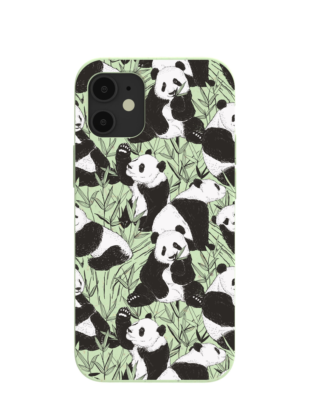 Sage Green Pandamonium iPhone 12 Mini Case