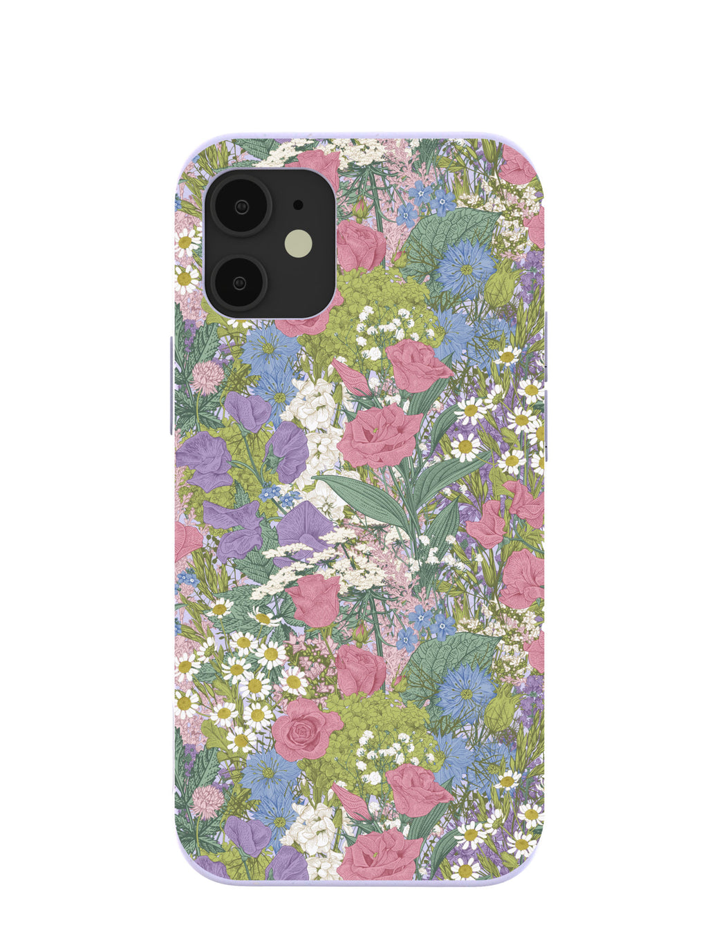 Lavender Pastel fields iPhone 12 Mini Case