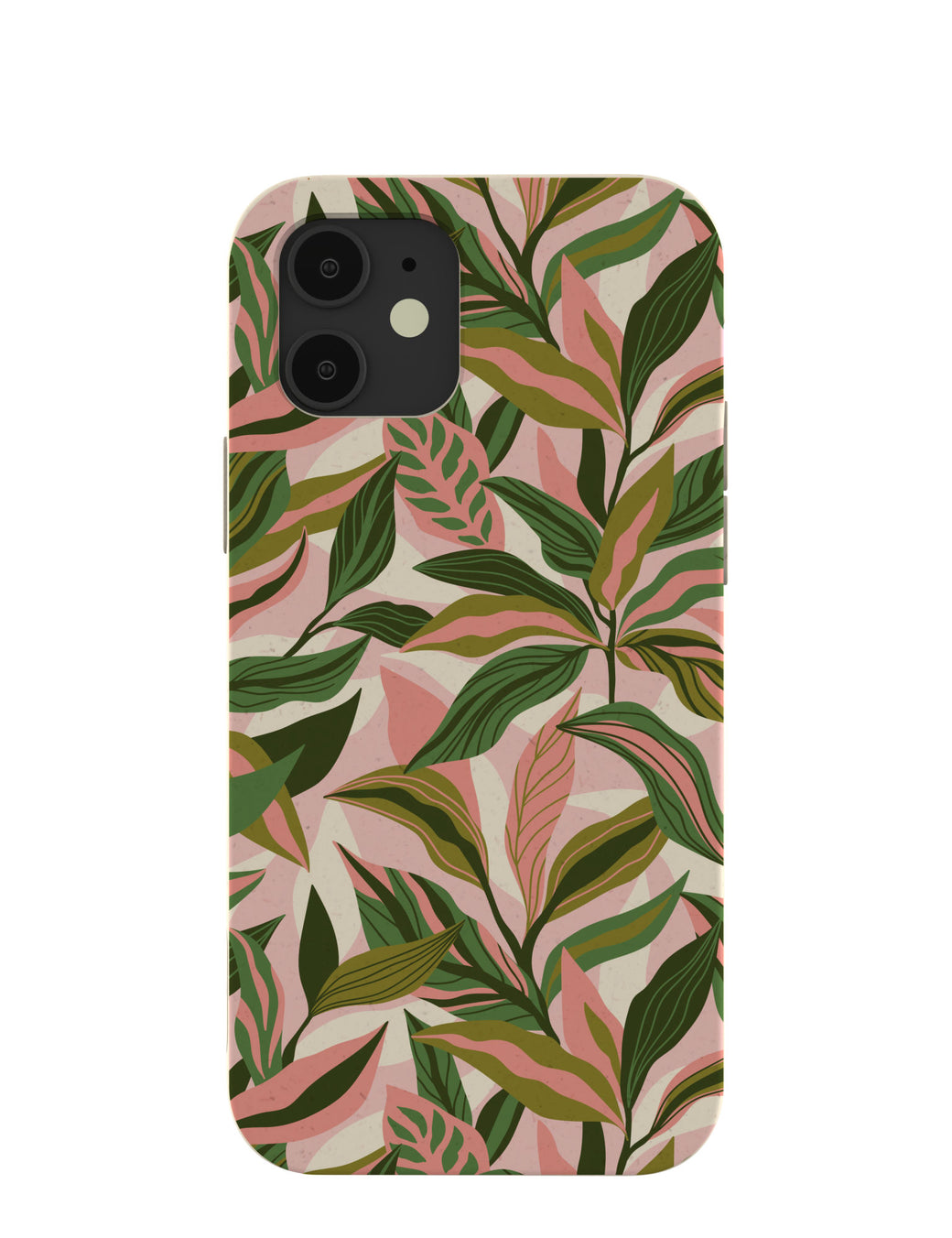 London Fog Pink Botanics iPhone 12/ iPhone 12 Pro Case