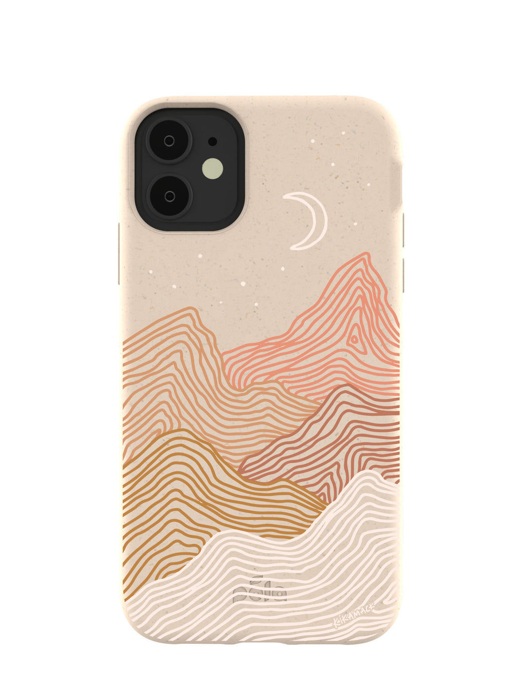 Seashell Pink Peaks iPhone 11 Case