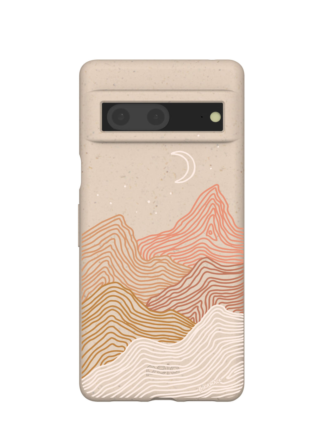 Seashell Pink Peaks Google Pixel 7 Case