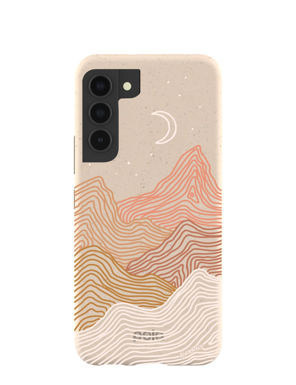 Seashell Pink Peaks Samsung Galaxy S22 Case