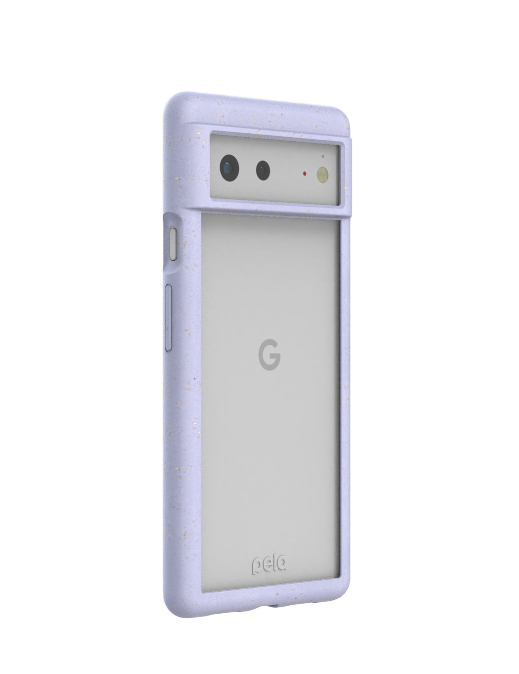 Clear Google Pixel 6 Case with Lavender Ridge