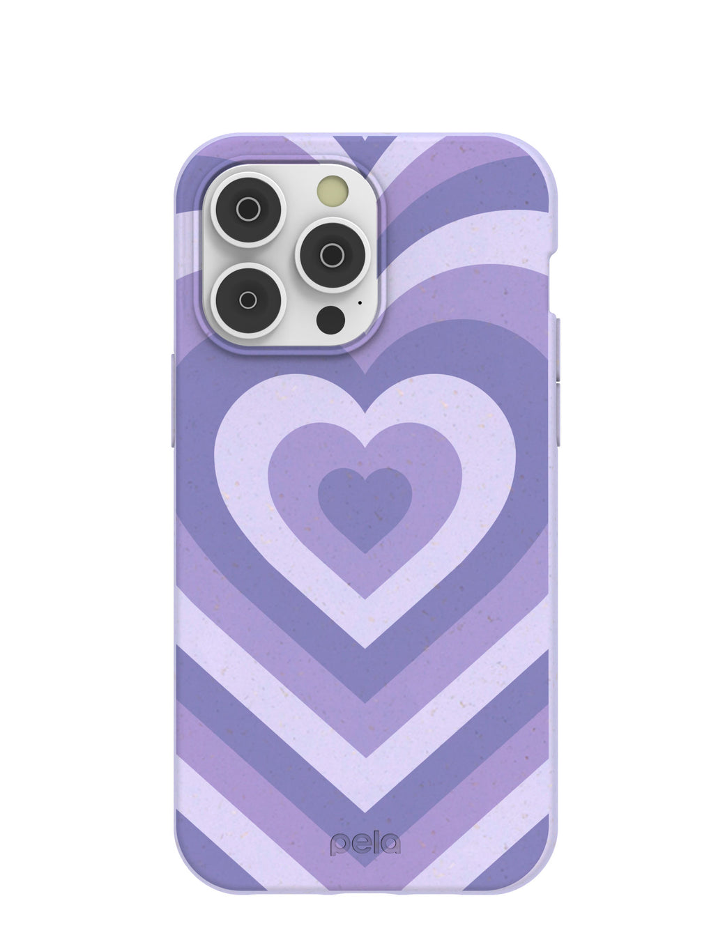 Lavender Power Hearts iPhone 14 Pro Max Case with MagSafe Module