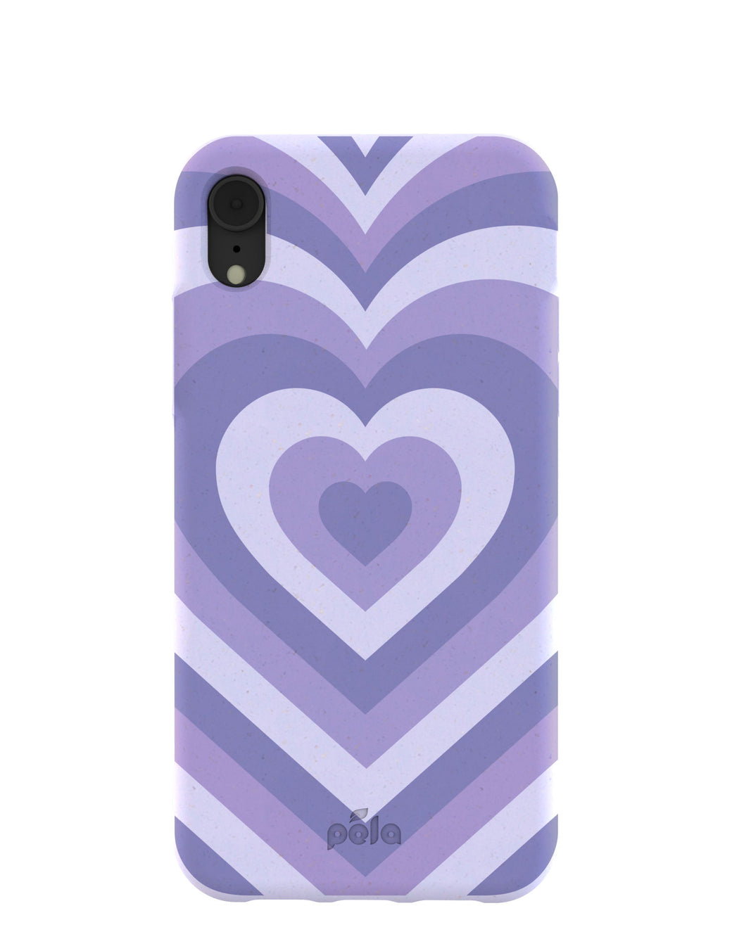 Lavender Power Hearts iPhone XR Case
