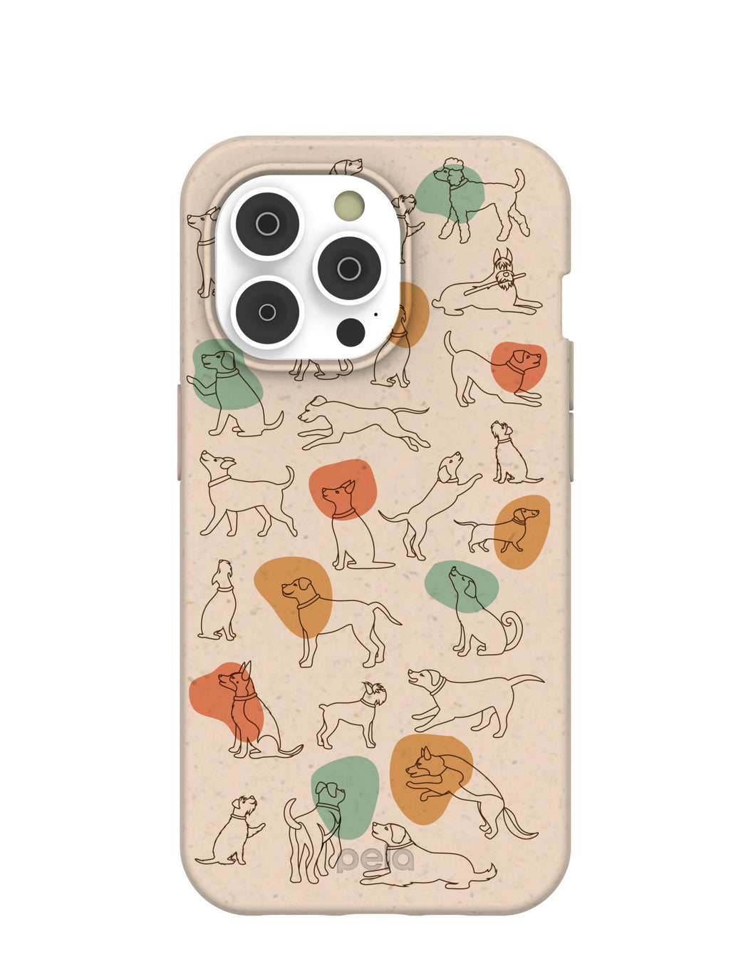 Seashell Puppers iPhone 14 Pro Case with MagSafe Module