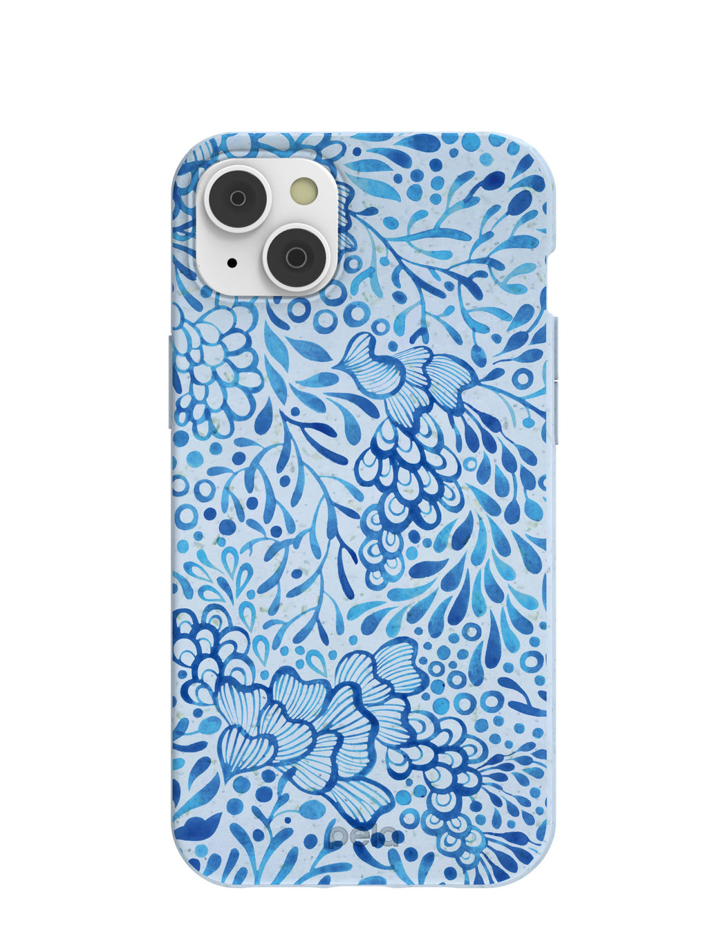 Powder Blue Reef iPhone 14 Plus Case with MagSafe Module