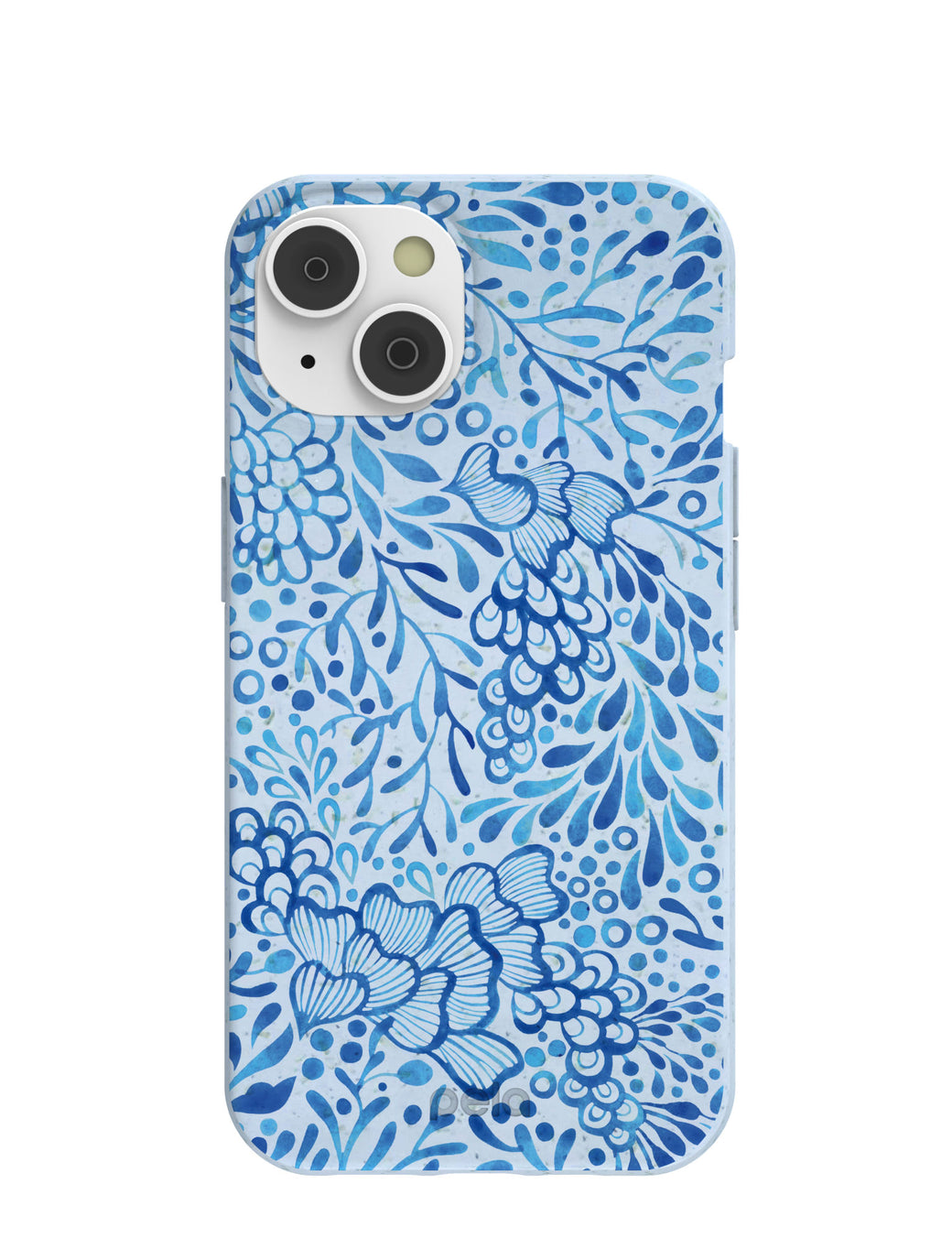 Powder Blue Reef iPhone 14 Case with MagSafe Module