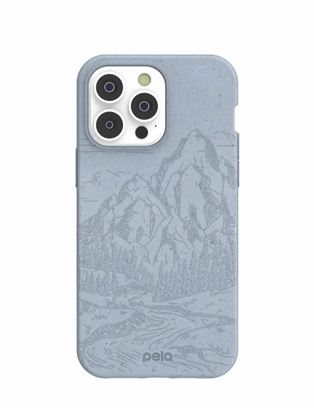Powder Blue Rockies iPhone 14 Pro Max Case with MagSafe Module