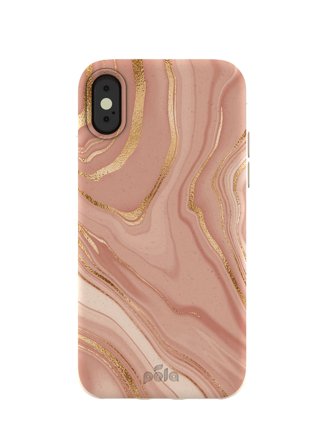 Seashell Rose Gold iPhone X Case