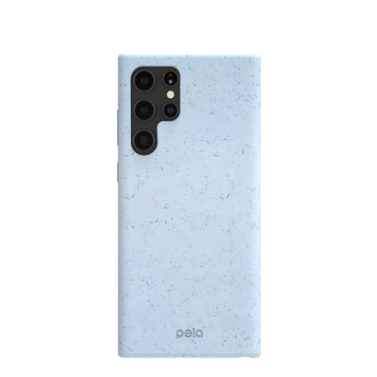 Powder Blue Samsung S22 Ultra Phone Case