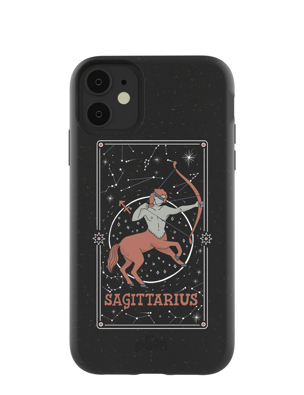 Black Sagittarius iPhone 11 Case