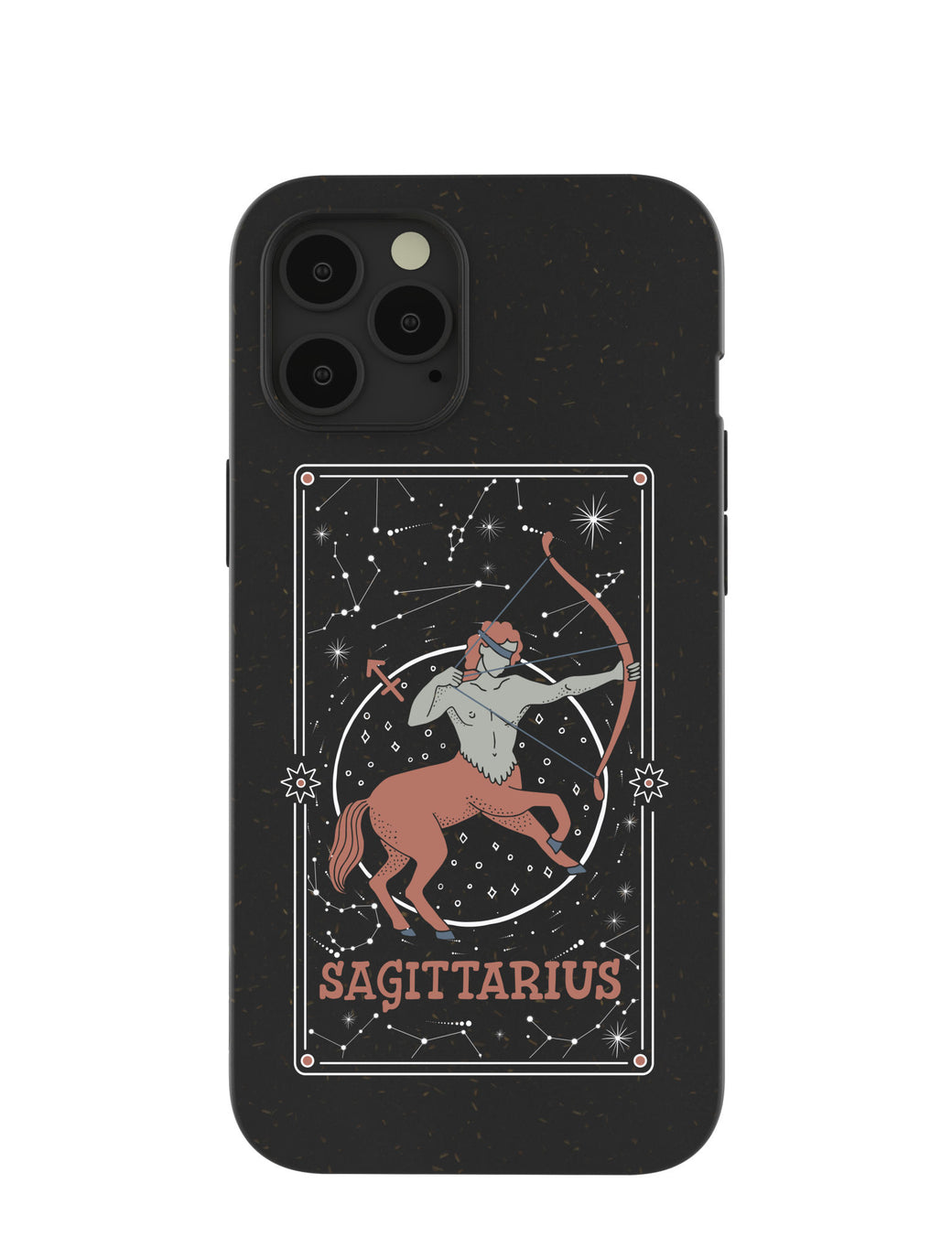 Black Sagittarius iPhone 12 Pro Max Case