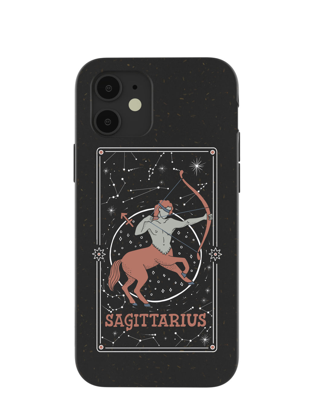 Black Sagittarius iPhone 12/ iPhone 12 Pro Case