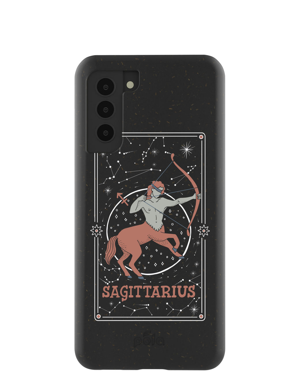Black Sagittarius Samsung Galaxy S21 Case
