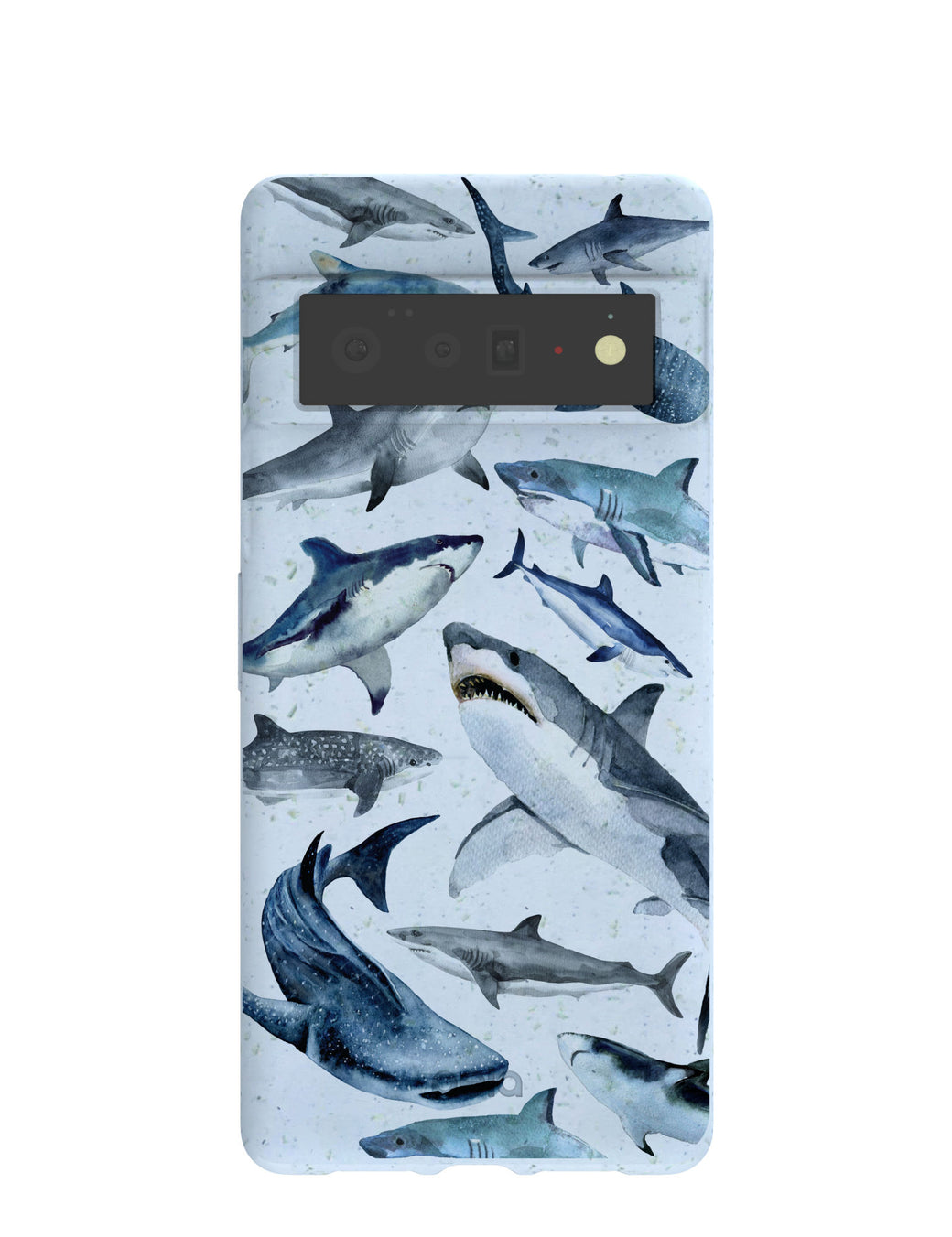 Powder Blue Sharks Google Pixel 6 Pro Case