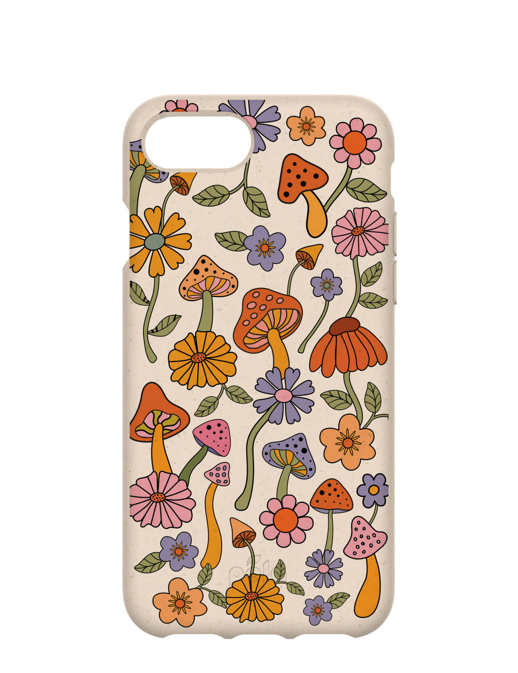 Seashell Shrooms and Blooms iPhone 6/6s/7/8/SE Case