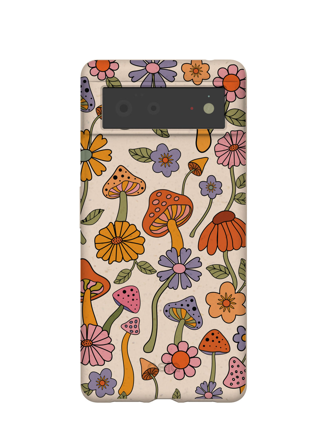 Seashell Shrooms and Blooms Google Pixel 6 Case