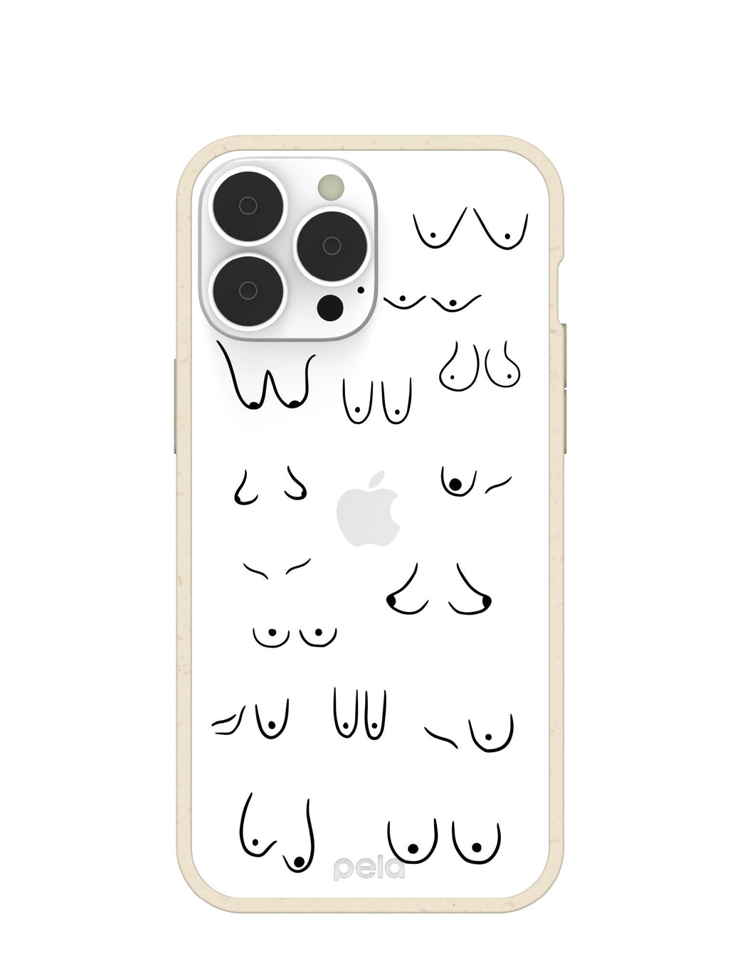 Clear Sister iPhone 13 Pro Max Case With London Fog Ridge