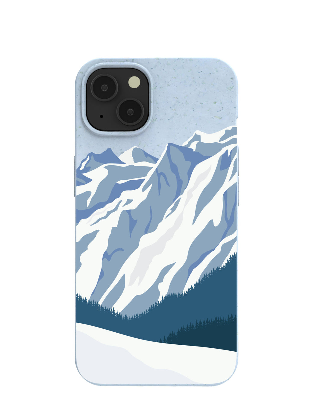Powder Blue Slopes Calling iPhone 13 Case