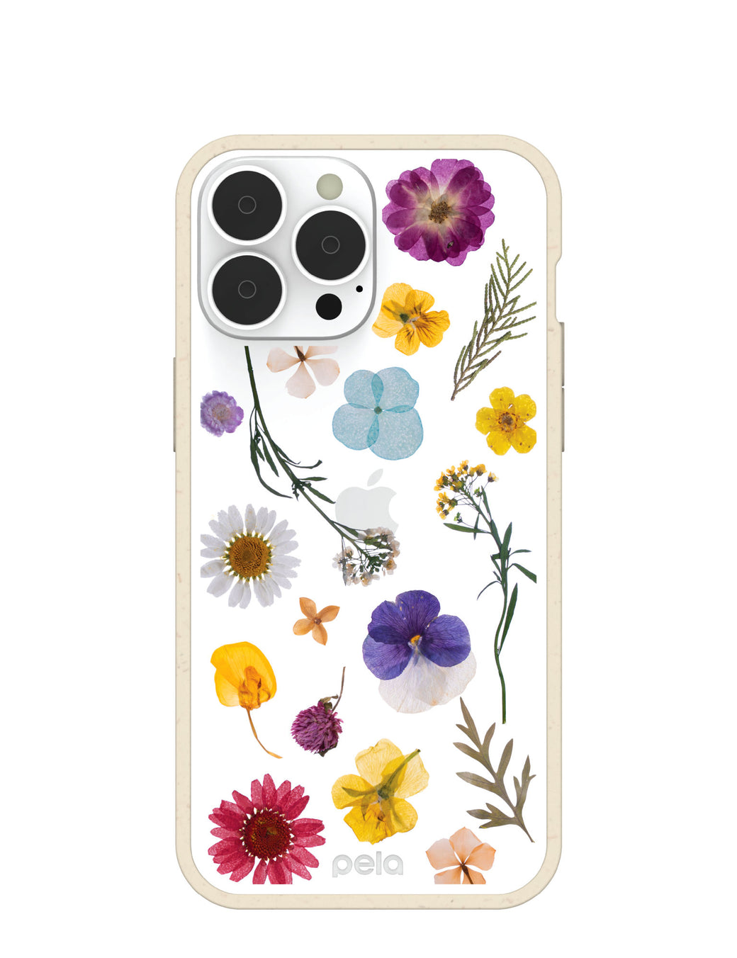 Clear Springtime iPhone 13 Pro Max Case With London Fog Ridge