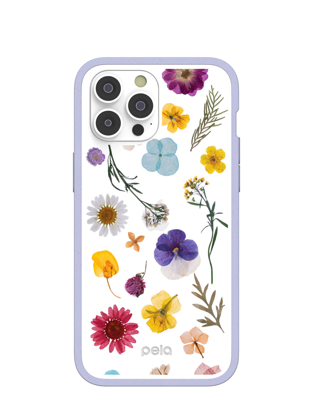 Clear Springtime iPhone 14 Pro Max Case With Lavender Ridge