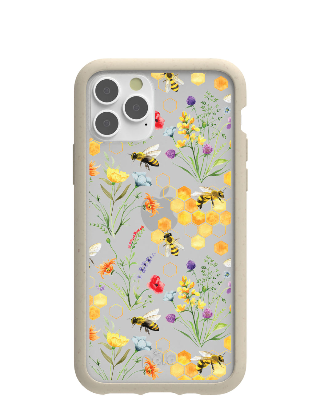 Clear Sweet Bees iPhone 11 Pro Case With London Fog Ridge