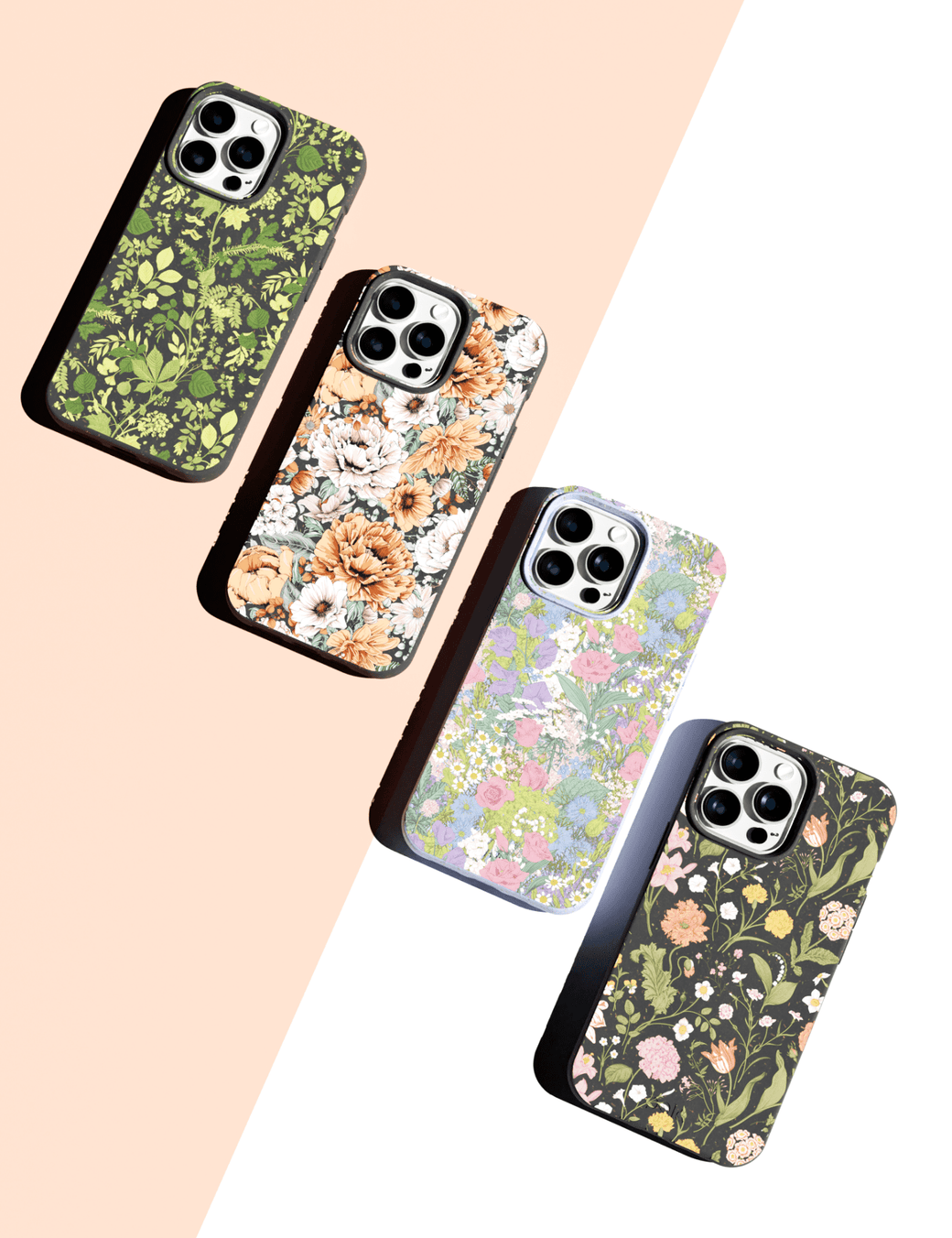 Lavender Pastel fields iPhone 14 Pro Max Case with MagSafe Module