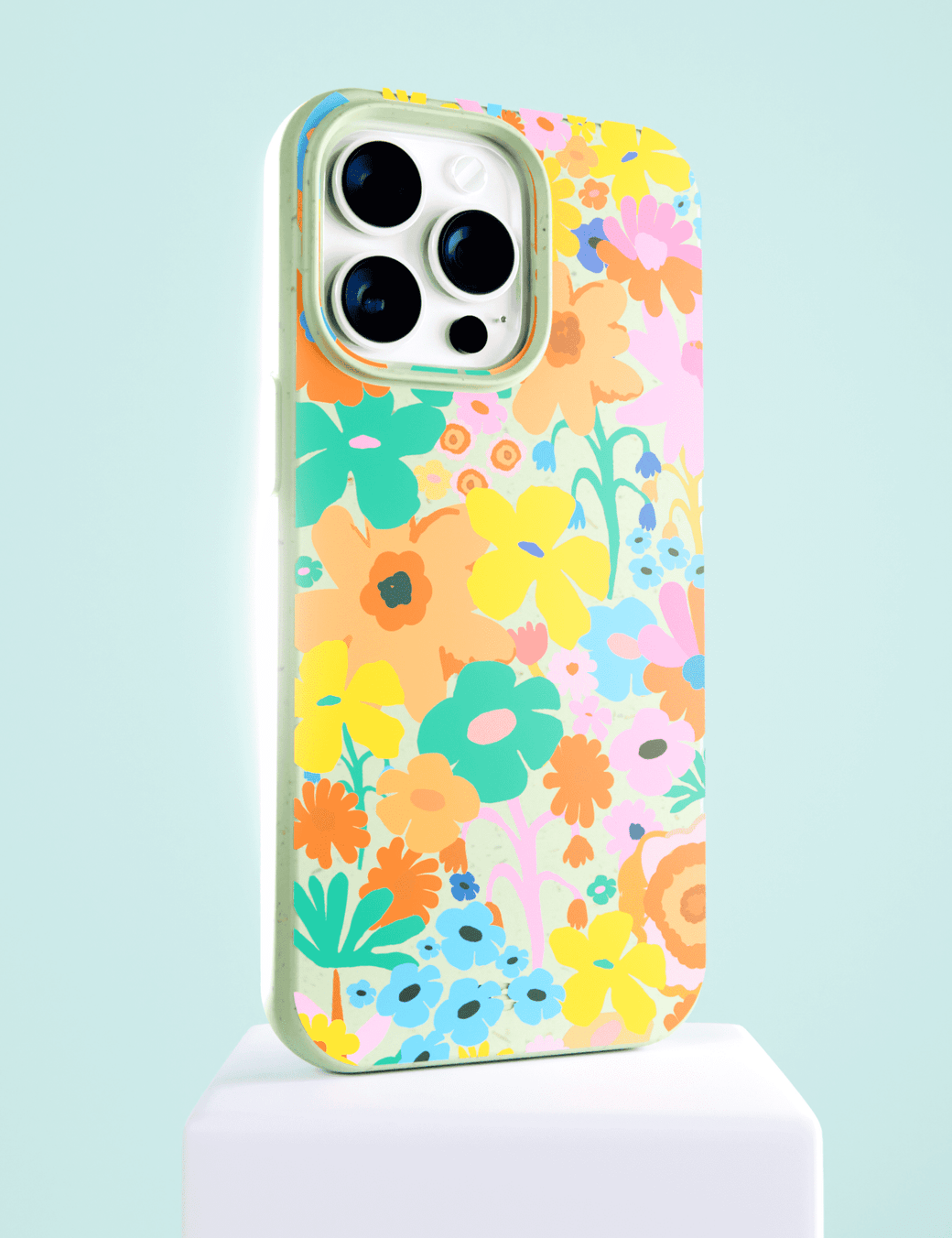 Sage Green Bright Spring iPhone 12 Pro Max Case