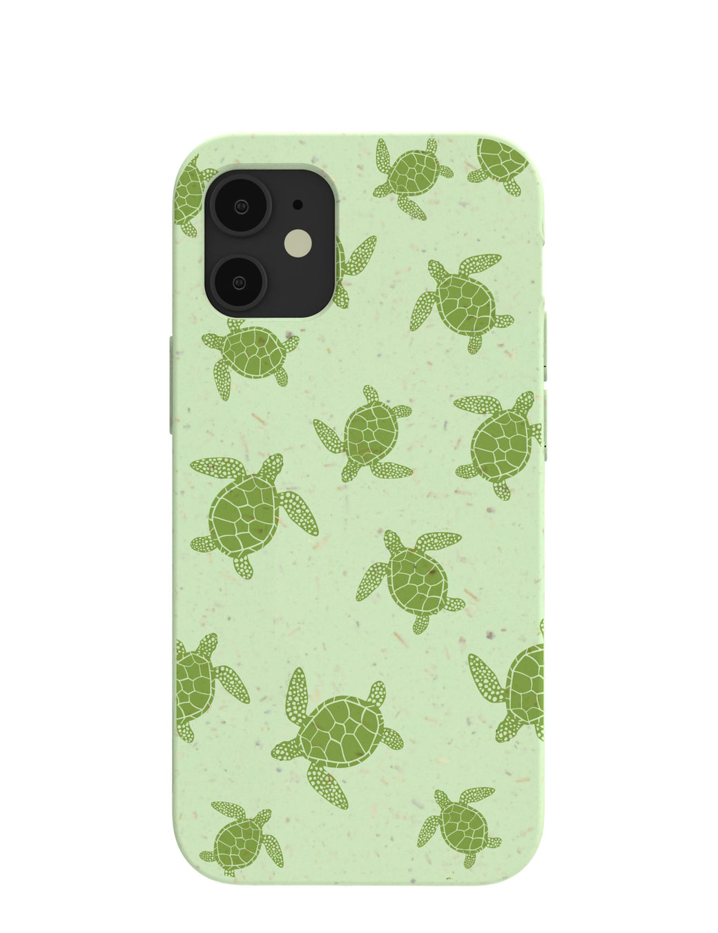 Sage Green Tiny Turtles iPhone 12 Mini Case
