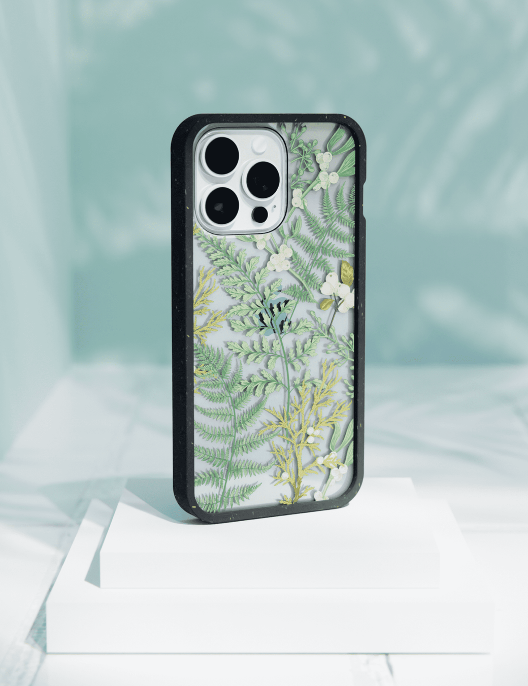 Clear Herbarium iPhone 11 Pro Case With Black Ridge