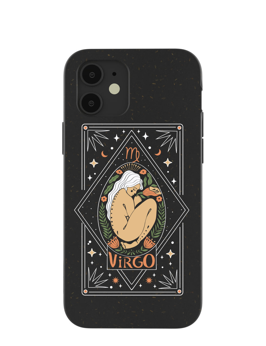 Black Virgo iPhone 12/ iPhone 12 Pro Case
